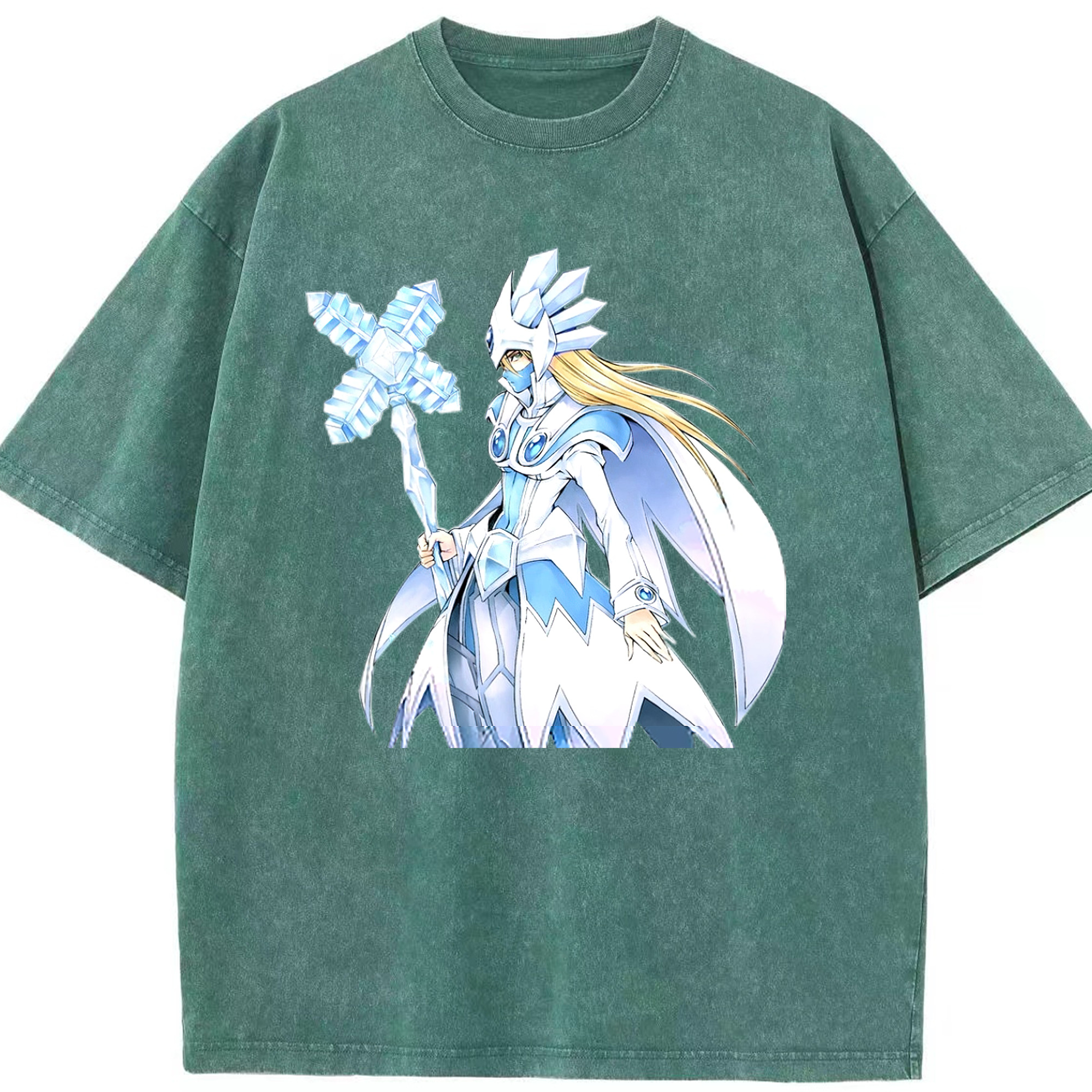 （画像用） 遊☆戯☆王 Yu-Gi-Oh! 綿100% ヴィンテージ風 半袖Tシャツ（フロントプリント）